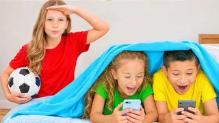 Nastya and Friends Enjoy a Day Without Phones