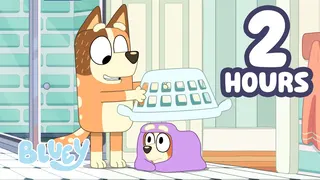 Bingo Turns into GHOSTBASKET! 👻🧡 | 2 HOURS of Ghostbasket and MORE! | Bluey