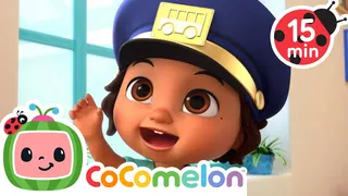 Nina Time Sings Wheels on the Bus! (Kids Songs) | CoComelon | Cars & Truck Videos for Kids