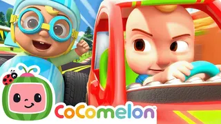 CoComelon's Fastest Car Race | JJ VS Friends | CoComelon Nursery Rhymes & Kids Songs