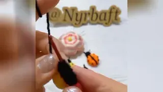 آموزش بافت کفشدوزک زیبا