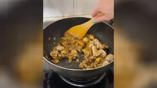 خورشت لوبیا با مرغ