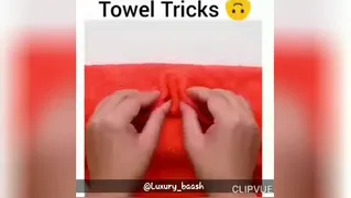 خلاقیت عروسک‌سازی با حوله🧺🎈 یه ترفند جذاب برای سرگرم کردن بچه‌هاست😍