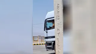 بارگیری و جایگذاری سازه گنبد یادمان شهید گمنام خاوران