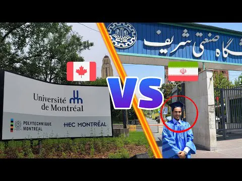 تفاوت تحصیل در بهترین دانشگاه‌های ایران و کانادا