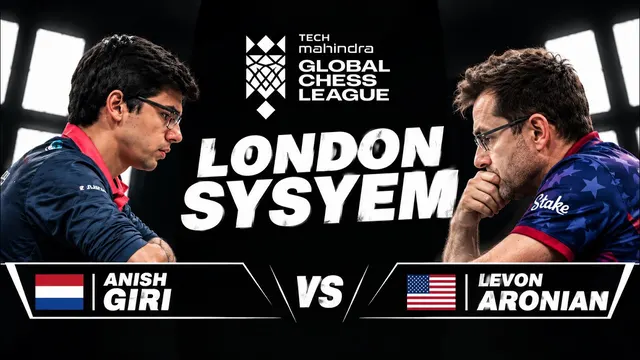 BRILLIANT London System 🤯 | Levon Aronian vs Anish Giri
