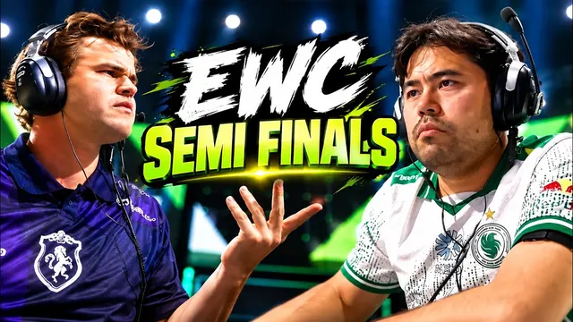 THE CROWD ERUPTED AFTER HIKARU TRAPPED MAGNUS' QUEEN! 🤯 | EWC Semifinals