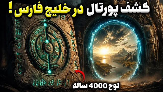 کشف لوح سومری 4000 ساله | راز یک پورتال در خلیج فارس!