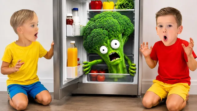 Vlad and Niki - GIANT Fridge Escape Adventure for kids