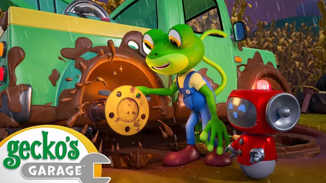 Muddy Maze Mission | Gecko's Garage | Trucks For Children | Cartoons For Kids
