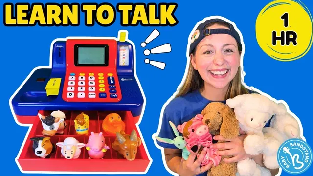 Toddler Learning | Cash Register Surprise! 🐮 Farm Animals | Baby Bandstand w Ms. Alyssa I Episode 4