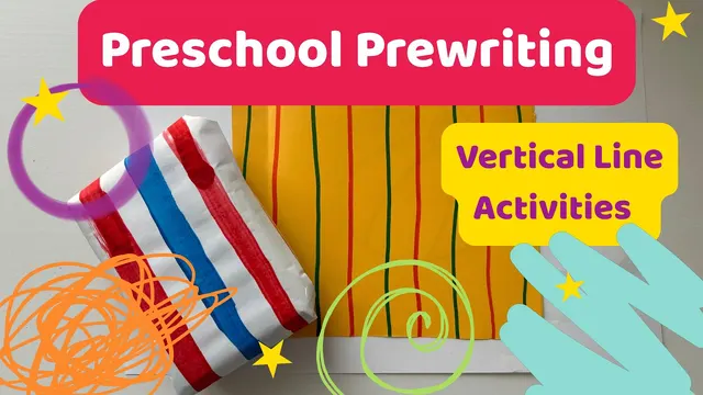Pre Writing Activity | Activities 3 And 4 Year Olds