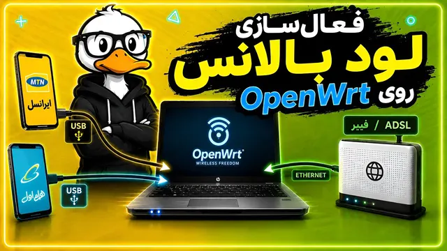 سه اینترنت رو روی یک روتر باهم استفاده کردم! | Multi-WAN + Load Balancing