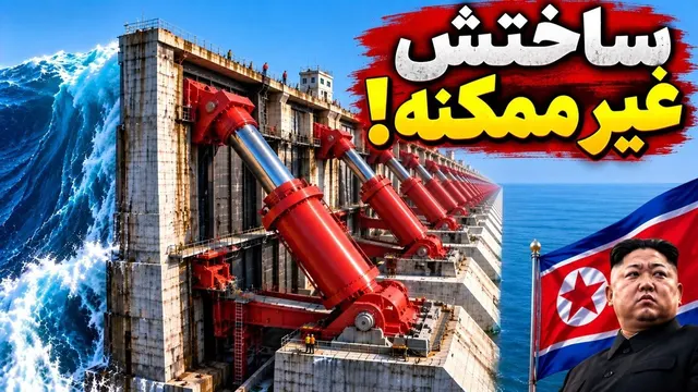 چرا کره شمالی یک دیوار ۸ کیلومتری وسط دریا ساخت؟