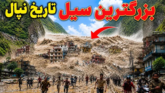ماجرای‌‌ سیل ویرانگر نپال/هر چی بود با‌خودش برد/