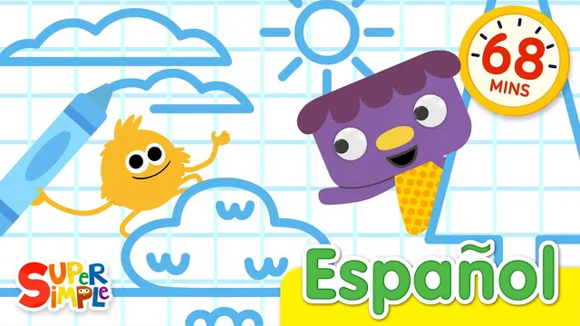 A Dibujar Y Más | ¡1 Hora De Creatividad Para Niños! | Super Simple Español