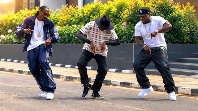 Smooth c walk dance footwork