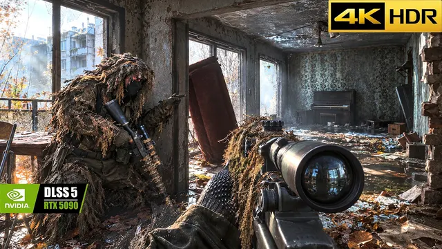 (DLSS 5) Ukrainian Camouflage Sniper Mission | Realistic Gameplay RTX 5090 4K 60FPS Call of Duty