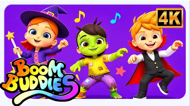Frankenstein Do the Dance Party, Halloween Songs & Cartoons for Kids