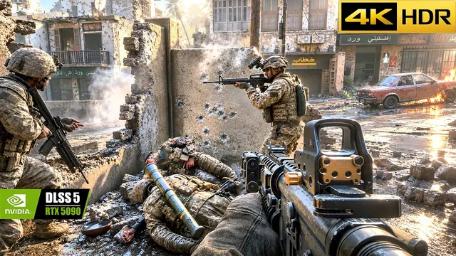 DLSS 5 Call of Duty 4 Modern Warfare | ULTRA Realistic Graphics Gameplay RTX 5090 4K 60FPS