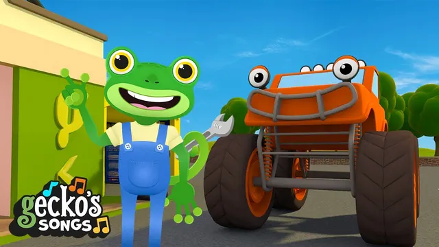 🥸Max The Monster Truck Song | Gecko's Garage 🚚 | Cartoons For Kids | Toddler Fun Learning