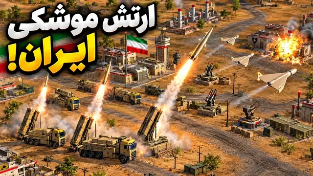 ارتش ایران به بازی اومد! بازسازی جنگ ایران و آمریکا | General zero hour