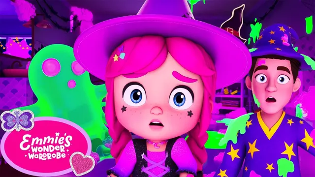 Super Witch! 🪄 | Halloween Kids Songs & Nursery Rhymes | Emmie's Wonder Wardrobe by Little Angel