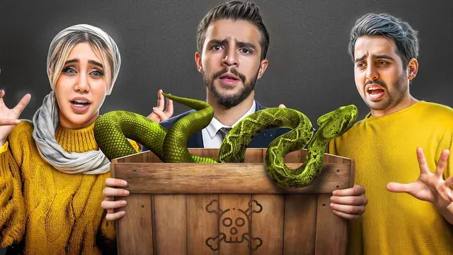 چالش بازی زرد قسمت سوم | جعبه مرگ !! 📦🩸