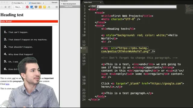آموزش طراحی وب - قسمت اول: آشنایی با HTML