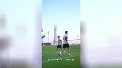پشت صحنه آماده‌سازی تیم پرسپولیس پرسپولیس تمرین