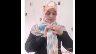 بستن روسری