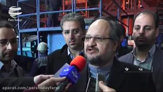 افتتاح کارخانه ی گندله سازی سه چاهون در بافق
