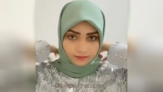 بستن روسری بدون گره