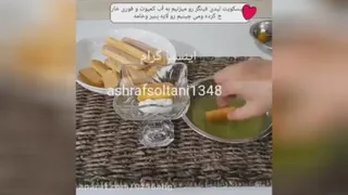 کلیپ طرز تهیه اسموتی تیرامیسو هلو