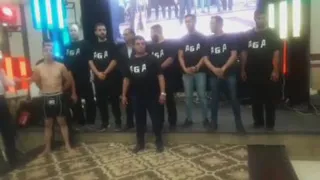مراسم شوفایت مسابقات MMA