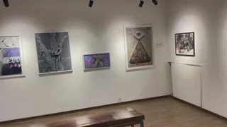 حضور میناحسینی در نمایشگاه گروهی سکو 1400