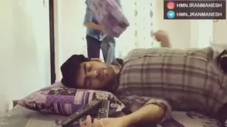 کلیپ های خنده دار هومن ایران منش (پارت 2)🤣