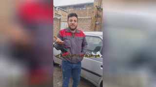 تو هوای سرد ماشینتو روشن کن