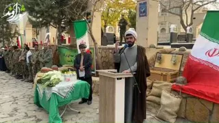 🔴مراسم غبار روبی گلزار شهدای طرقبه