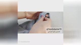 نحوه وصل کشبافت به آستین