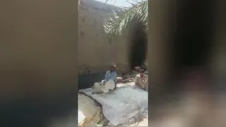 مدل عجیب پخت نان