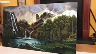 نقاشی پاستل گچی