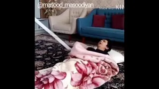 وقتی خوابی اما مامانا😍😂 کرونا