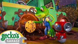 Muddy Maze Mission | Gecko's Garage | Trucks For Children | Cartoons For Kids