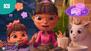 Flower makes mooncakes for the Mid-Autumn Festival 🌙🥮 | Flower & Flour | ABC Kids