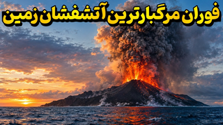 آتشفشان کراکاتوا دوباره فوران کرد؛ آیا تاریخ در حال تکرار است؟ | آناک کراکاتوا ۲۰۲۶