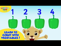 Learn to Count with Vegetables! | Numbers | Akili and Friends