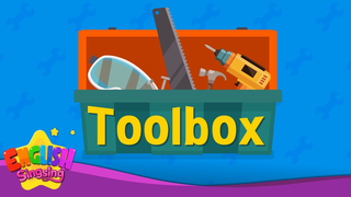 Toolbox [Kids Vocab] What's in the Toolbox?🧰🛠️ Tool & Toolbox Words