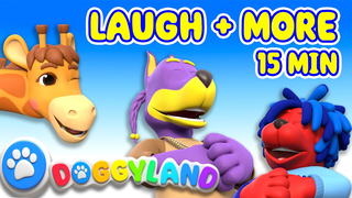 Songs To Make You Laugh + More Kids Songs & Nursery Rhymes | Doggyland Compilation