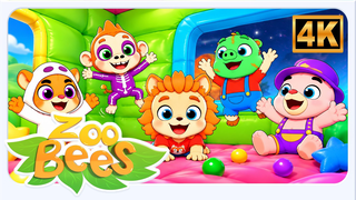Five Little Monsters | Halloween Counting Song for Kids | Fun Nursery Rhymes